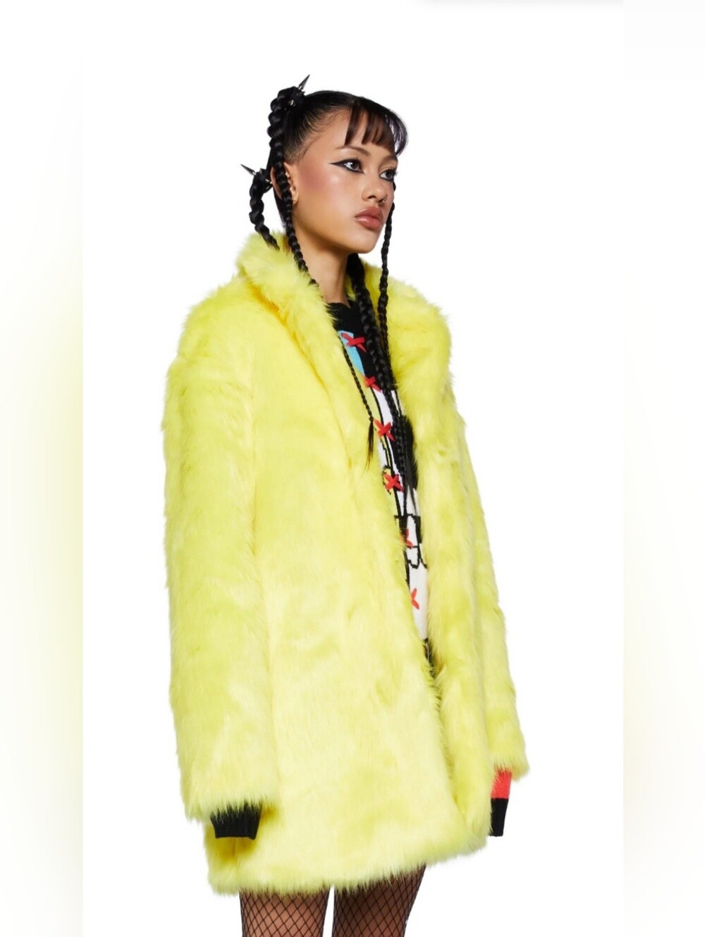 Sunny Yellow Teddy Jacket
